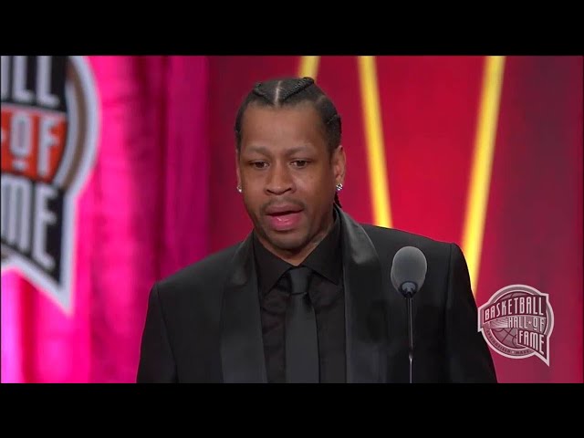 Allen Iverson's 2016 Hall of Fame Induction Speech