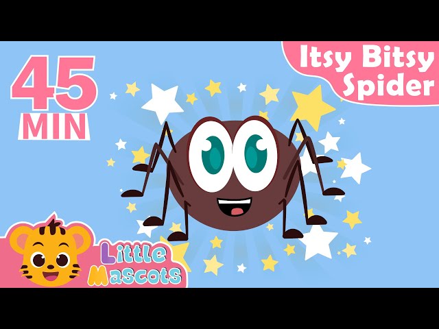 Itsy Bitsy Spider + The Bath Song + more Little Mascots Nursery Rhymes & Kids Songs