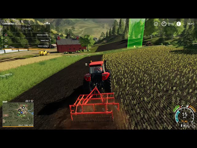 Farming Simulator 19 Gameplay (Xbox Series S UHD) [4K30FPS]