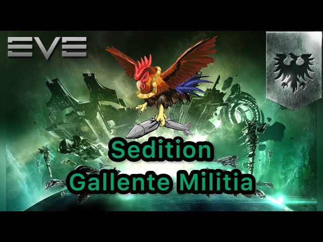 [Eve Online] Sedition Alliance - Lowsec Faction Warfare - Gallente Militia