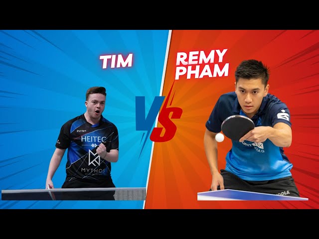 Tim (1968 TTR) VS Remy Pham (1947 TTR) | Oberliga Tischtennis 🏓