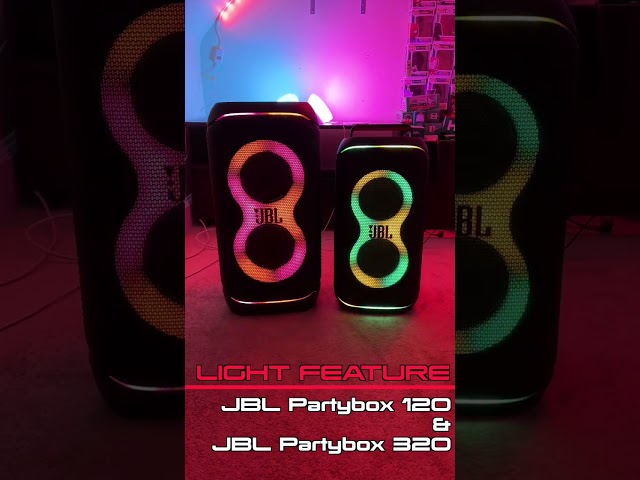 Light Features - JBL Partybox 120 & JBL Partybox 320