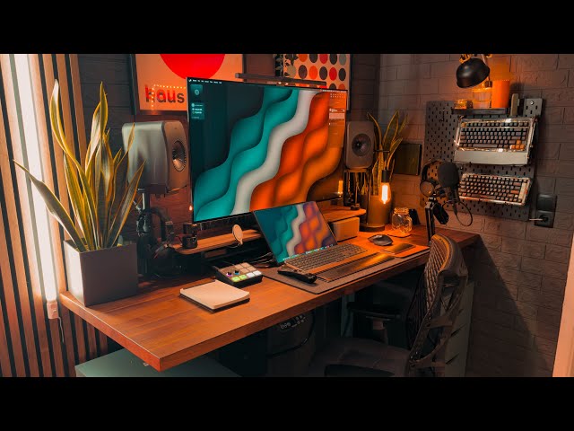Cozy Desk Setup MAKEOVER | 2024 Focus & Productivity