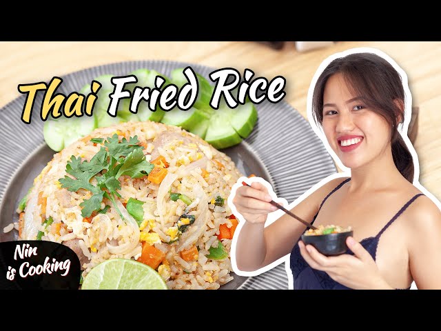 Khao Pad Moo | Easy THAI FRIED RICE Recipe with Pork