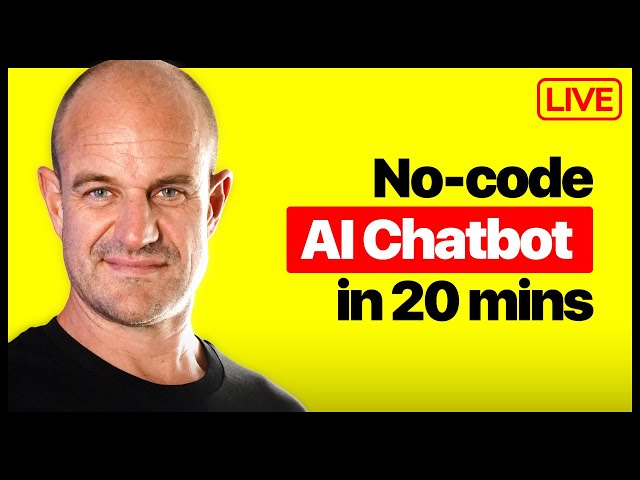 Building a Mortgage Client's $1k/day AI Chatbot... LIVE 🔴