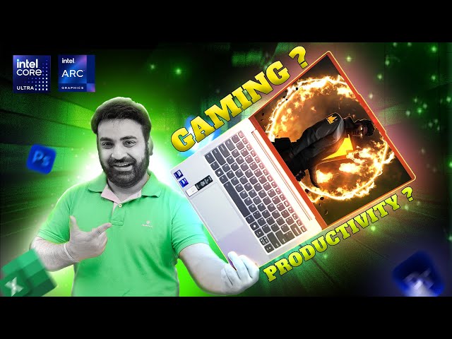 Is This Gaming or Productivity Laptop | IdeaPad Slim 5 | Intel Ultra 5 Arc GPU