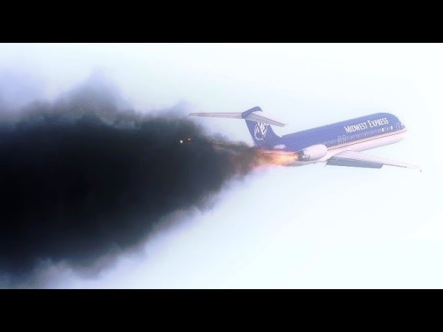 Catastrophic Takeoff at Milwaukee Airport - Midwest Express Flight 105