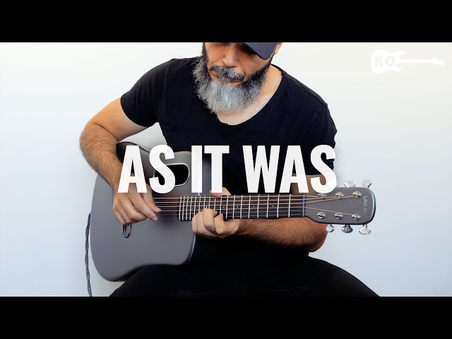 Harry Styles - As It Was - Acoustic Guitar Cover by Kfir Ochaion - LAVA ME 3