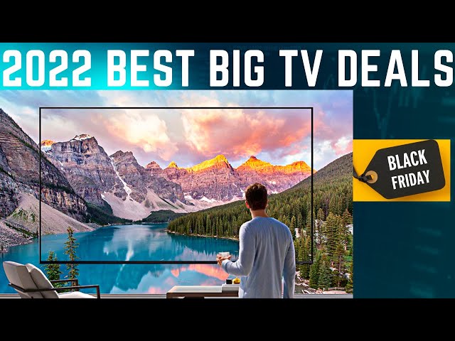 Best Big And Premium TVs To Buy In 2022 | Black Friday Holiday Shopping