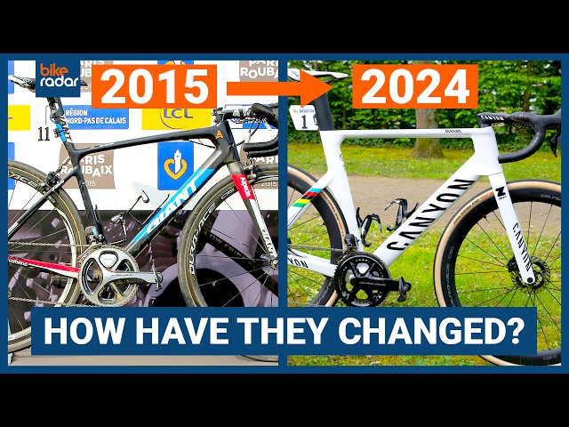 2015 Vs 2024 | Paris-Roubaix Winning Bikes Compared