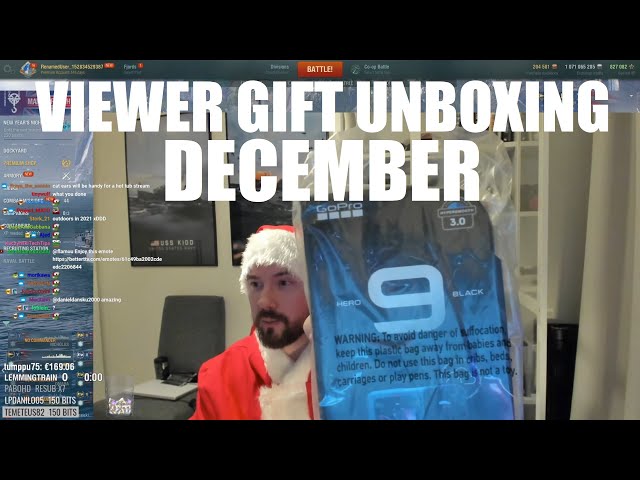 Christmas Viewer Gift Unboxing - They Spent Far Too Much