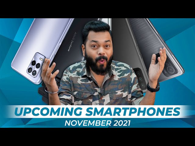 Top 10+ Best Upcoming Mobile Phone Launches ⚡ November 2021