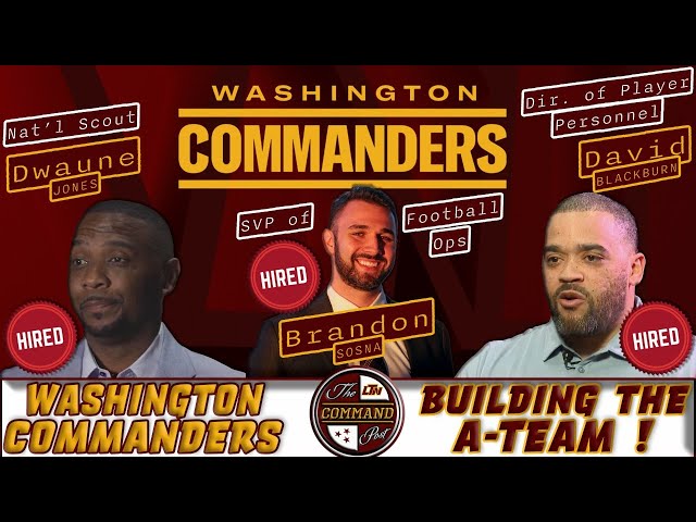 The COMMAND Post LIVE!  |  The HITS Keep Coming As the Commanders Continue to Build the A-Team❗