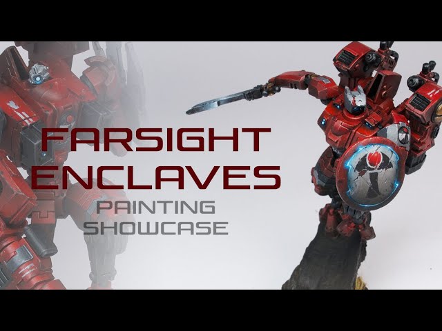 Painting FARSIGHT ENCLAVES - Tau Army Showcase