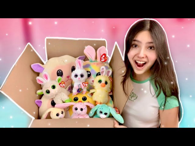 UNBOXING THE 2022 EASTER BEANIE BOOS, SQUISHABOOS +MORE