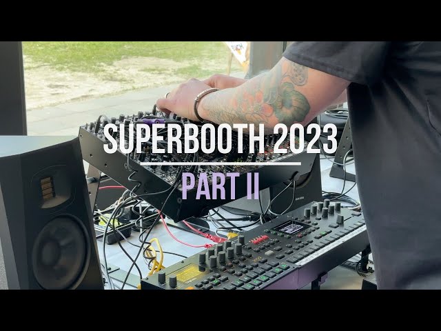 Superbooth 2023 | Part 2: Synthstrom (+interview), Polyend, Majella, drumbeam and more