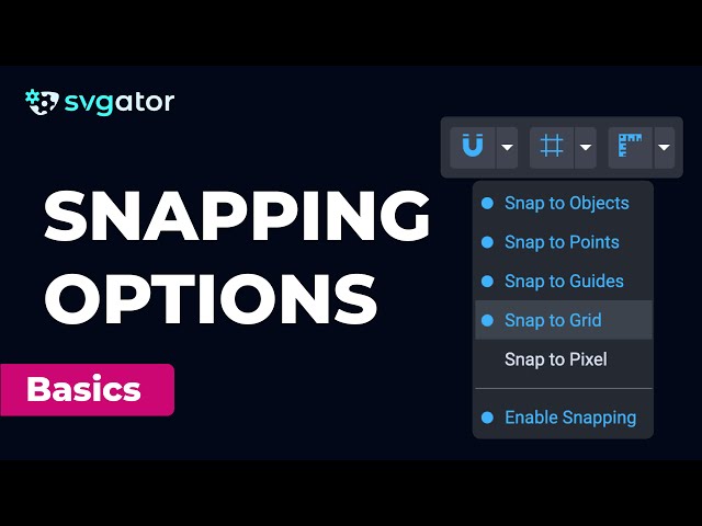 Enable Snapping | SVGator