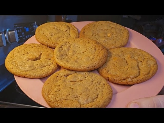 BUTTERSCOTCH PUDDING CHIP Cookies! #25daysofchristmas #christmascookies #cookies #butterscotch