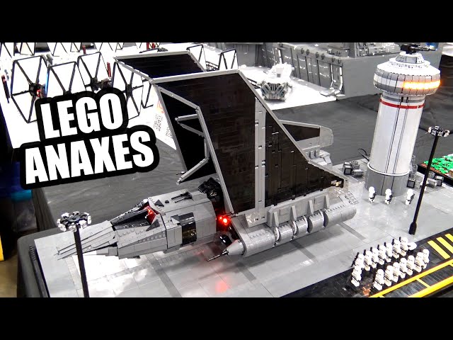 LEGO The Bad Batch Anaxes Shuttle Landing Scene from Star Wars: The Clone Wars