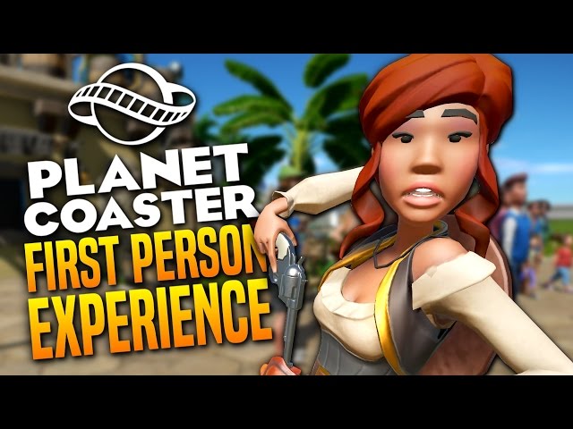 FIRST PERSON PARK - Giant Pirate Ship Park - Planet Coaster Gameplay #5