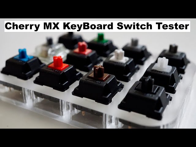 Keyboard Switch Tester und Schlüsselanhänger für Cherry MX
