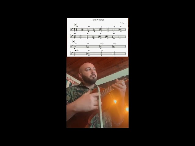 Jazz Violin Lesson  - Learn a Gypsy Bossa Groove! Made in France