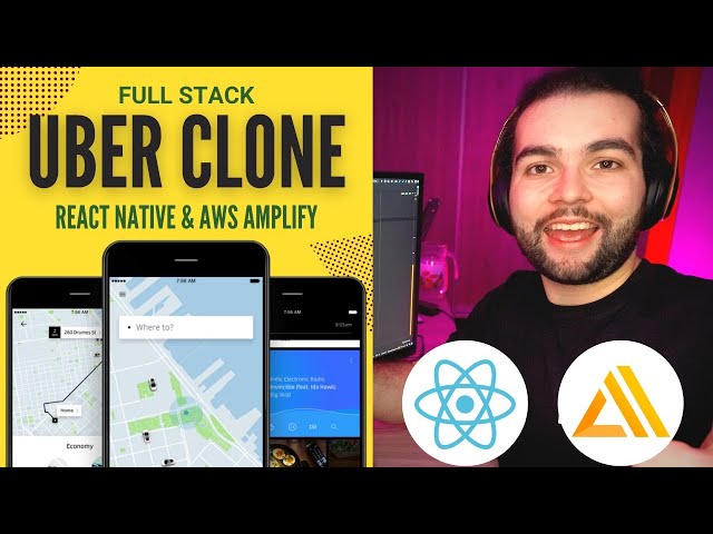 🔴  Build the Uber Driver App in React Native & AWS Amplify (Tutorial for Beginners) [Part 4]