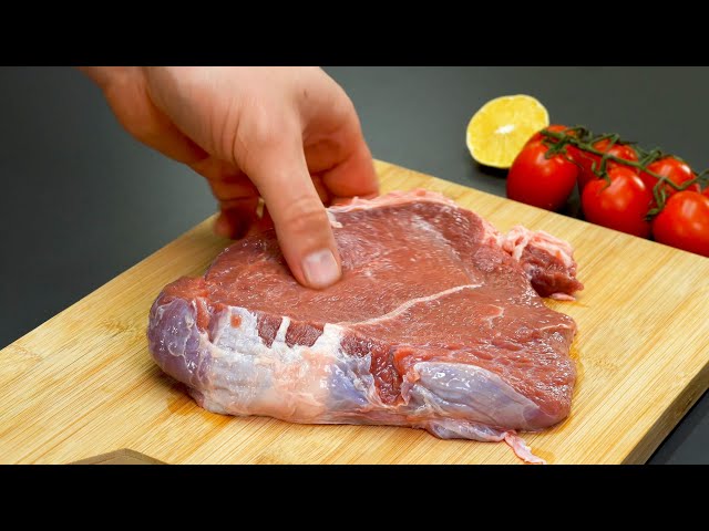 Chinese beef recipe. The secret ingredient will make the meat tender.