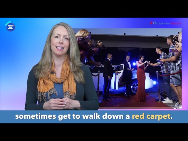 English in a Minute: Roll Out the Red Carpet