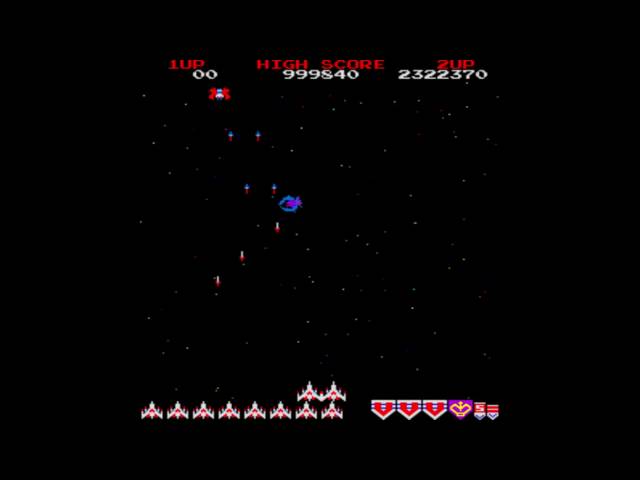 Galaga (MAME) - 5,524,600 - Stage 426