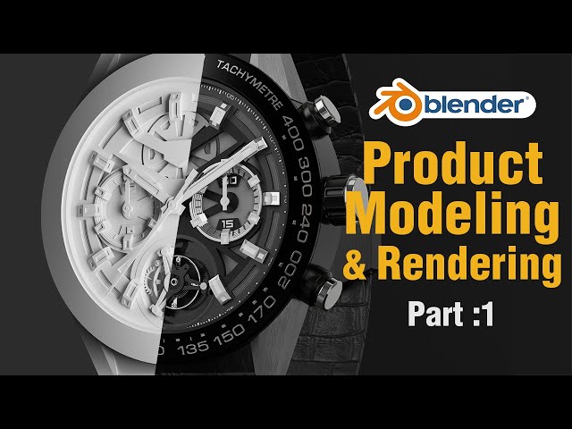 Product Modeling & Rendering a Watch | Blender Modeling Tutorial | Part 1