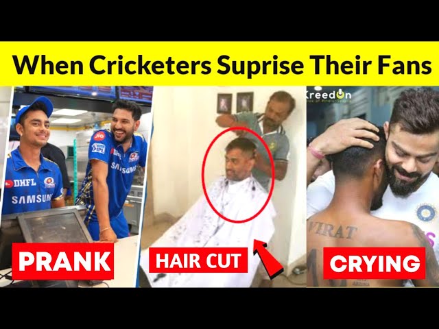 Cricketers surprising their fans | Beautiful & Heart Touching Respect Moments in cricket 2024