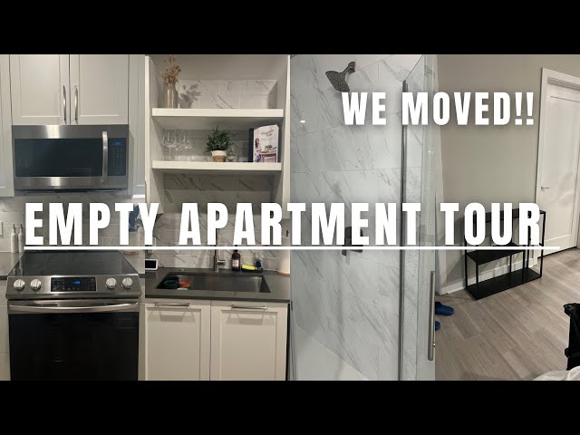NEW: WE MOVED!! EMPTY APARTMENT TOUR I NEW APARTMENT