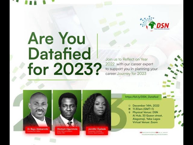 ARE YOU DATAFIED FOR 2023?