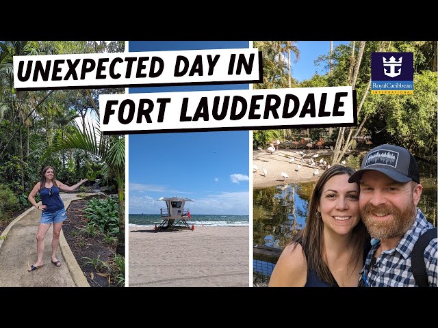 FORT LAUDERDALE, Florida INSTEAD OF A Perfect Day at Coco Cay! / How We Spent the Day