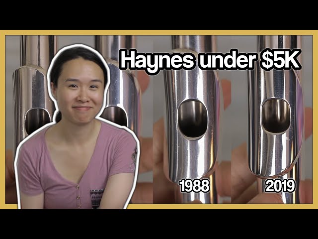 Used & New under $5K: Handmade Haynes flutes! [Flute Center]