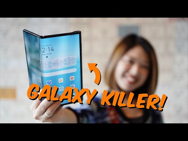 Galaxy Fold and Galaxy Z Flip Killer? Huawei Mate XS Hands-On Review