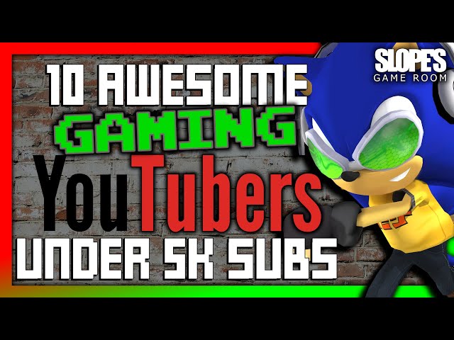 10 Awesome Gaming YouTubers Under 5K Subs - SGR