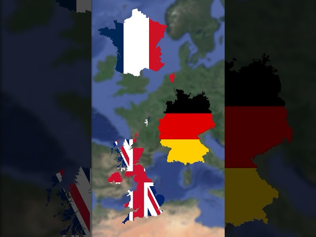 Let’s Compare France, Germany, and the UK! 🇫🇷 🇩🇪 🇬🇧 #shorts