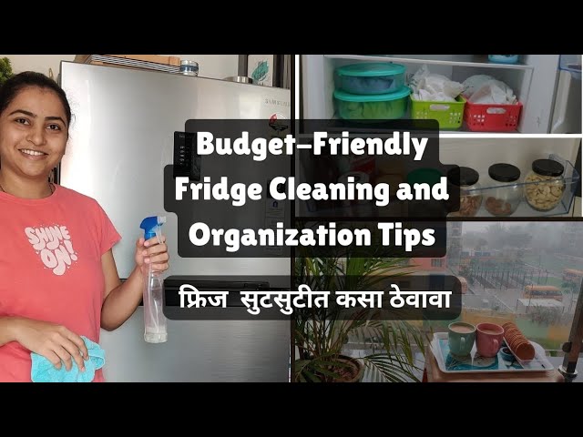 How I clean, maintain and organized my fridge | Budget-Friendly fridge cleaning and organizing tips