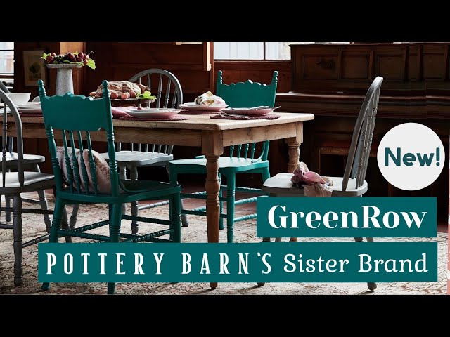 Introducing GreenRow POTTERY BARN’S SISTER BRAND