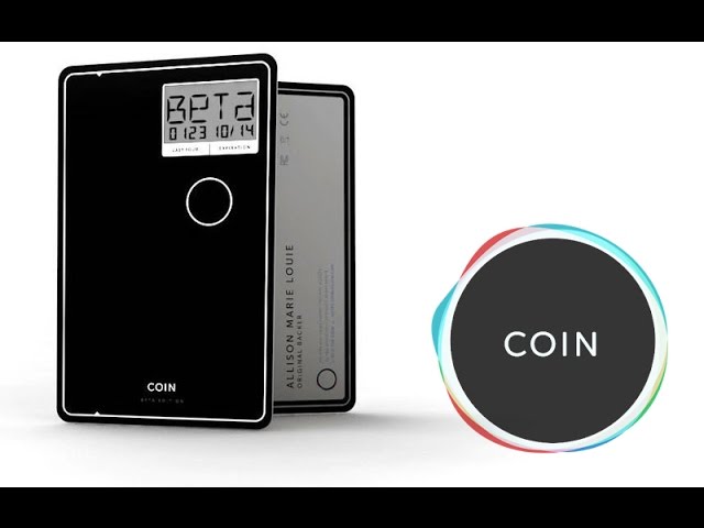 Coin card unboxing