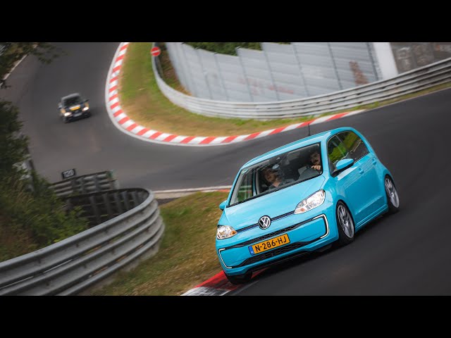 I Drive A VW e-up! For The First Time! Full Send Around The Nürburgring