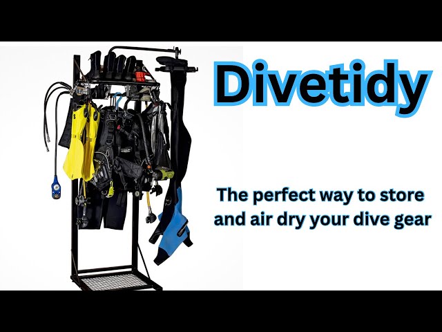 Divetidy  Diving Equipment storage