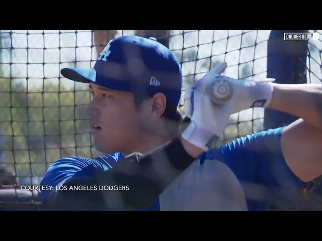 2024 Dodgers Spring Training: Shohei Ohtani hits home runs during on-field batting practice