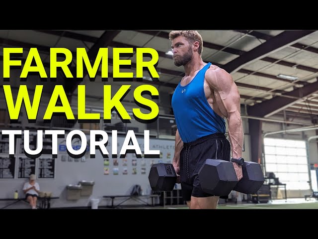How To Perform Farmer Walks Exercise Tutorial