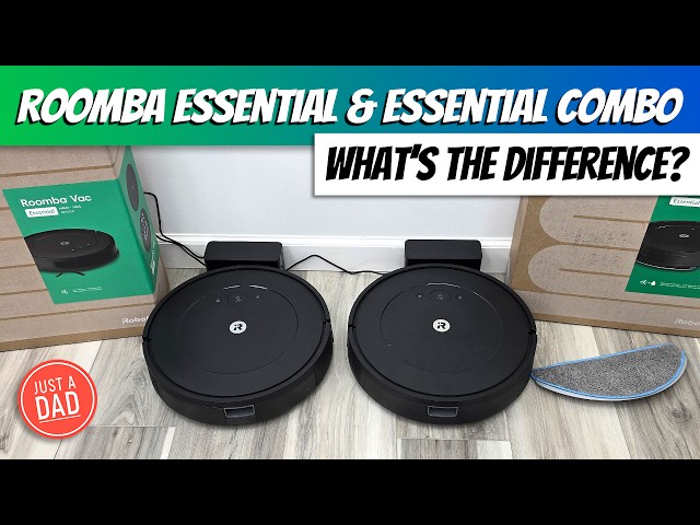 iRobot Roomba Essential Q0120 vs Essential Combo Vacuum and Mop Y0140 Robot Vacuum COMPARISON