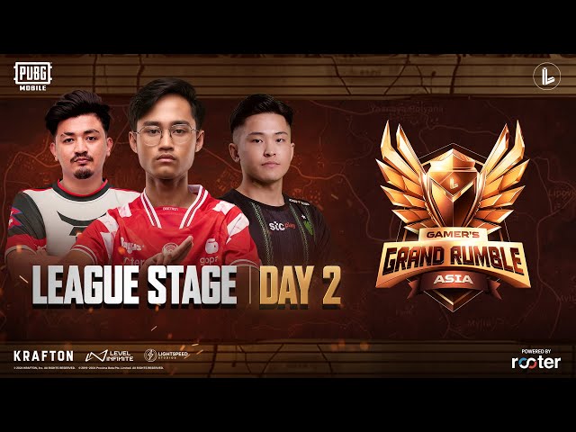 [ID] PUBG MOBILE Gamer’s Grand Rumble | League Stage Day 2 ft. #btr #a1 #drs #ihc #alterego #falcons