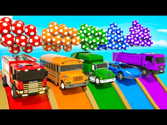 Bingo Song + Wheels On the Bus - Soccer ball shaped wheels - Baby Nursery Rhymes & Kids Songs