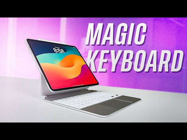 2024 Apple Magic Keyboard for M4 iPad Pro! Unboxing & Best Features